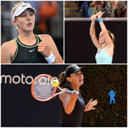 Australian Open 2024:  Andreeva dan Timofeeva Belum Terbendung, Avanesyan Tersandung