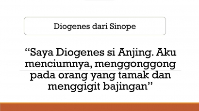 Diogenes dan Sinisme (5)