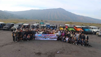 Taruna/i Jurusan Kemaritiman Saksikan Keindahan Gunung Bromo dalam Rangkaian Kegiatan Kunjungan Industri