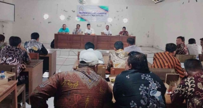 Jalin Sinergitas dan Persatuan Anggota, Ali Maskun Hadiri Pertemuan Rutin Paguyuban BPD se-Kecamatan Kebonagung