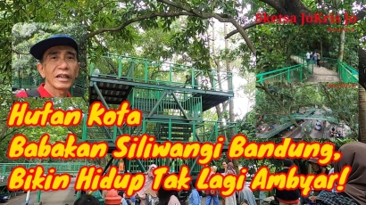 Hutan Kota Babakan Siliwangi Bandung, Bikin Hidup Tak Lagi Ambyar!