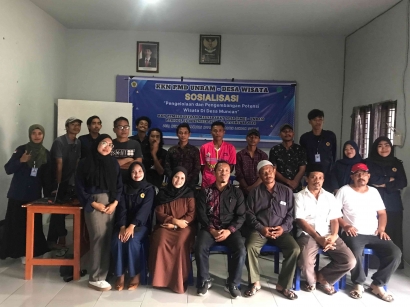 Mahasiswa KKN PMD Unram Desa Muncan Bersama Dinas Pariwisata Provinsi NTB Gelar Sosialisasi Pengelolaan dan Pengembangan Potensi Wisata di Desa Muncan