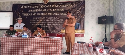 Tuntas Menyelenggarakan Musrembang Kelurahan Medang Menunjuk Perwakilan Kecamatan