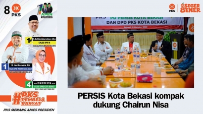 Pencoblosan Makin Dekat, PERSIS Kota Bekasi Dukung Chairun Nisa untuk Dapil V Kota Bekasi