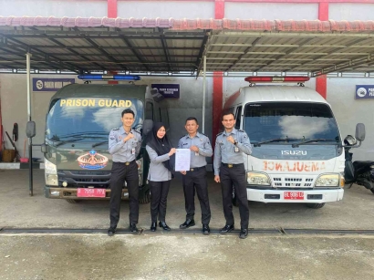 Rutan Banda Aceh Gelar Apel Kendaraan Dinas guna Memastikan Kelayakan dan Kondisi Kendaraan Dinas