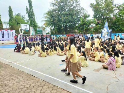 Roadshow DBL BangkitkanSemangat SMA Xaverius Pringsewu