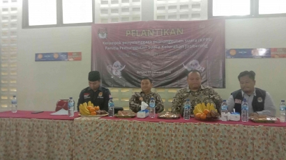 Liputan Kegiatan Pelantikan KPPS Jatibening Bekasi