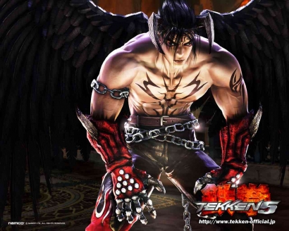 Profil Karakter Serial Tekken: Devil Jin, Si Sayap Hitam Kehancuran