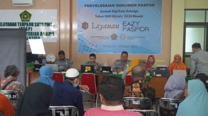 Imigrasi Semarang Mudahkan Jemaah Haji Salatiga dengan Eazy Passport
