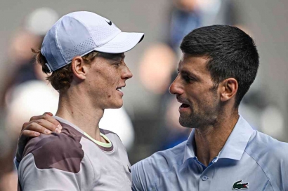SF Australia Terbuka 2024: Sinner Hentikan Laju dan Dominasi Djokovic
