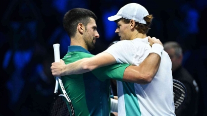 Djokovic Kena Batunya, Disingkirkan Jannik Sinner di Semifinal Aussie Open