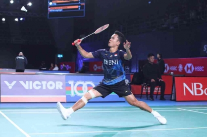 Mantap! Anthony Sinisuka Ginting Melaju ke Semifinal Turnamen Daihatsu Indonesia Masters 2024