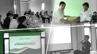 Kelompok 6 KKN Universitas Jember Luncurkan SMARTSURAT: Pelatihan Sukses Dapatkan Apresiasi Kepala Desa