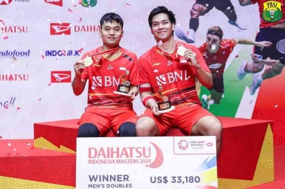 Tiga Ganda Putra Indonesia yang Pernah Juara Indonesia Master Super 500
