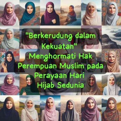"Berkerudung dalam Kekuatan" Menghormati Hak Perempuan Muslim pada Perayaan Hari Hijab Sedunia
