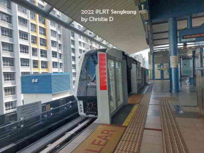 Stasiun LRT Sengkang untuk Penghubung Sosial Warga juga Antara 3 Moda Transportasi