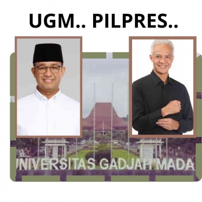 Saya, Pak Anies, Pak Ganjar: Sama UGM, Beda Jalan Politik