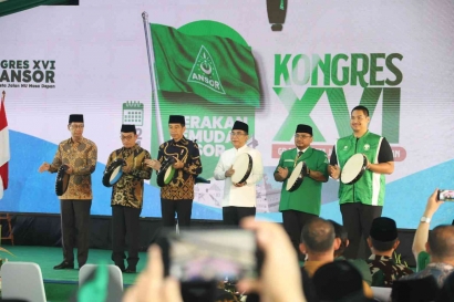 Peresmian Kongres XVI GP Ansor oleh Presiden Jokowi di Pelabuhan Kapal Pelni Tanjung Priok
