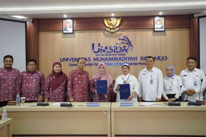 Umsida Timba Ilmu dengan UHT Surabaya Terkait Pengembangan FKG