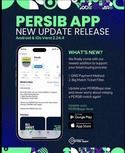 PERSIB Apps VS Calo Tiket: Menggali Pertarungan Sengit antara Inovasi Digital dan Tantangan Tradisional dalam Dunia Supporter