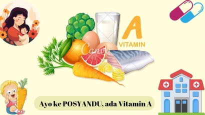 Ayo ke Posyandu karena Februari Bulan Vitamin A