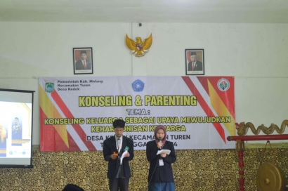 Seminar Konseling dan Parenting dengan Mahasiswa KKM Desa Kedok UIN Maulana Malik Ibrahim Malang
