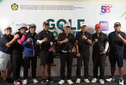 Golf Tournament Kepala PPSDM Migas untuk Meriahkan HUT PPSDM Migas ke-58