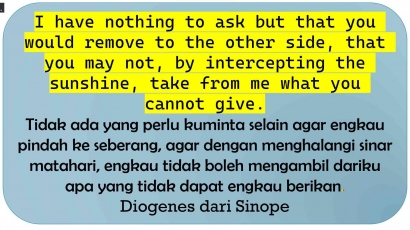 Diogenes, dan Sinisme (15)
