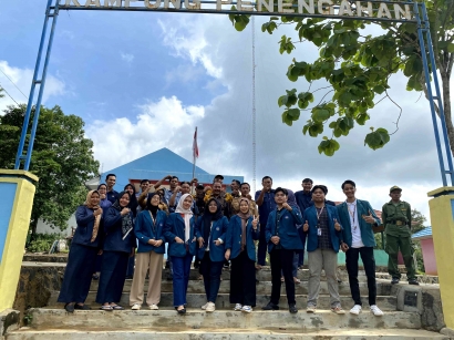Mahasiswa KKN Unila 2024 Mengadakan Pembuatan Tempat Sampah di 3 Dusun di Desa Penengahan Kabupaten Way Kanan