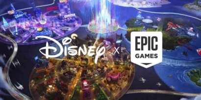 Disney Akuisisi Saham Epic Games dengan Nilai 1,5 Miliar Dollar AS