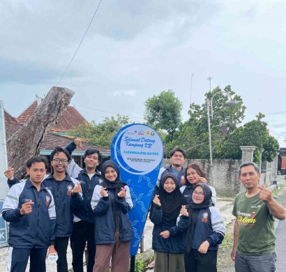 KKN UNDIP Tim1 Menginspirasi: Plang Kampung KB Karanggaleng, Langkah Inovatif untuk Kesadaran Keluarga Berencana