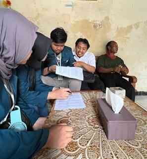 Mahasiswa KKN UNDIP Ikut Berperan Melakukan Pendataan Anak Tidak Sekolah di Desa Banyumudal