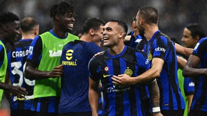 Hasil Pertandingan Inter Milan VS As Roma, 4-2 di Pekan ke-24 Serie A 2023/2024