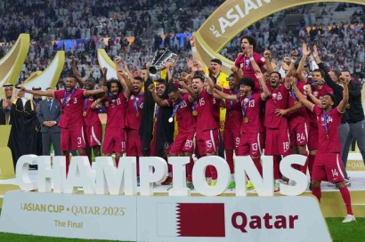 Qatar Juara Piala Asia 2023 Usai Sikat Yordania 3-1