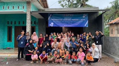 Mahasiswa KKN Unila Gelar Sosialisasi Stunting di Desa Sidomekar Kabupaten Lampung Selatan
