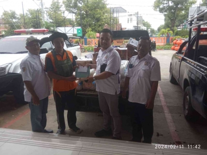 Paguyuban Anggota BPD Salurkan Bantuan Korban Banjir di Kabupaten Demak