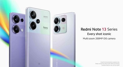 Menunggu tanggal rilisnya di Indonesia! Berikut Spesifikasi Xiaomi Redmi note 13 series