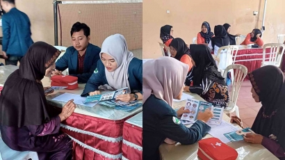 Mahasiswa KKN Tim 1 Universitas Diponegoro Memberikan Konseling Gizi Hipertensi dan Diabetes pada Masyarakat di Desa Sumurarum