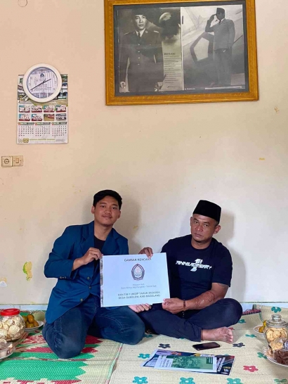 Perancangan Gapura dan Penanda Batas Antar Dusun oleh Mahasiswa KKN Undip untuk Meningkatkan Pembangunan dan Batas Administrasi Desa Gumelem
