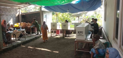 Reportase dari TPS-ku, Pelaksanaan Pemilu 2024 di Desa Leming