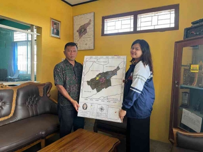 Mahasiswi KKN Universitas Diponegoro Melakukan Transormasi Masterplan Desa Tlogomulyo, Kabupaten Temanggung Sebagai Penyedia Panduan Strategis