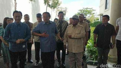 Prabowo dan SBY Bertemu dan Menyampaikan Terima Kasih serta Bernostalgia
