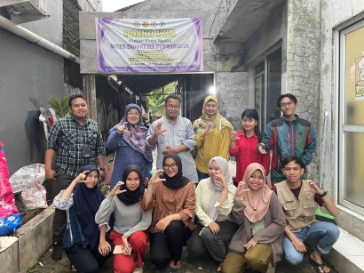 Pos KKN Kelompok VI di Desa Cipinang Mendapat Kunjungan Khusus dari Civitas Akademika dan Ketua Yayasan STIES IP