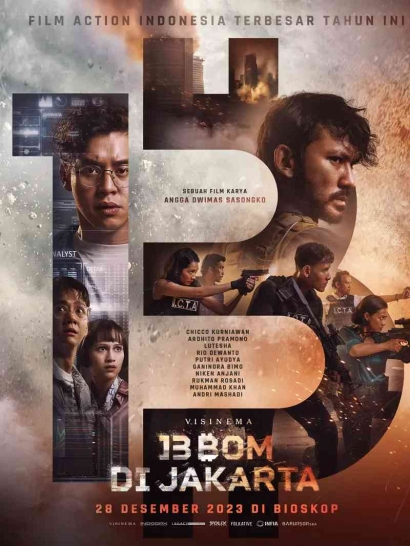 13 Bom di Jakarta: Film Kisah Nyata Berdasarkan Aksi Para Teroris Pada 2015