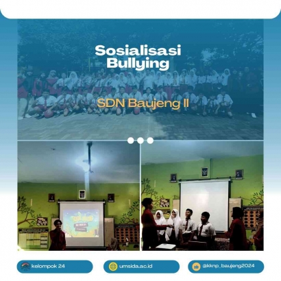 Mahasiswa KKN Umsida Gelar Sosialisasi "Stop Bullying" di SDN Baujeng II