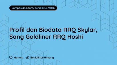 Profil dan Biodata RRQ Skylar, Sang Goldliner RRQ Hoshi