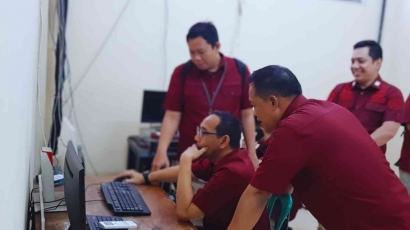 Direktur Teknologi Informasi dan Kerjasama Pemasyarakatan Kunjungi Lapas Narkotika Gunung Sindur