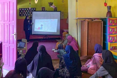 Kegiatan Parenting: Edukasi Mengenai Cara Menangani Cedera dengan Metode RICE Oleh PMM UMM di TK Jaya Kusuma, Kota Malang
