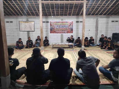 Rapat Konsolidasi Perdana Pengurus DPC LSM Harimau Wonogiri