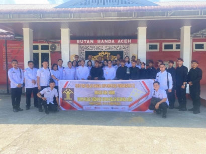 Rutan Kelas IIB Banda Aceh Terima Kunjungan Study Tiru Rutan Kelas I Medan